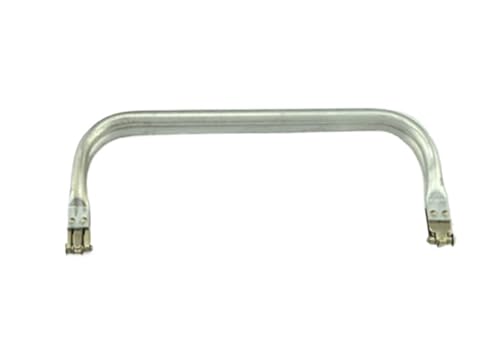 Taschenrahmen Verschluesse Silber 20/25/30 cm Tasche Geldbörse Rahmen Metall Hand Aluminium Rohr Rahmen Tasche Griff Zubehör Kupplung Tasche Teile FüR DIY Handtasche(30 cm) von Generisch