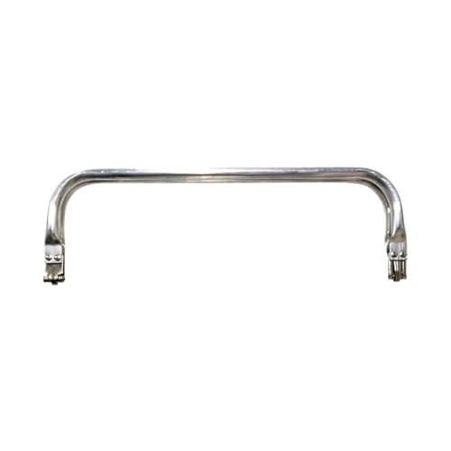 Taschenrahmen Verschluesse Silber Metall Taschenrahmen for Geldbörse Rucksack Handtaschen Geldbörse Rahmen Metall Aluminium Rohr Rahmen Tasche Griff Zubehör for Taschen Teile FüR Diy Handtasche(Size 3 von Generisch
