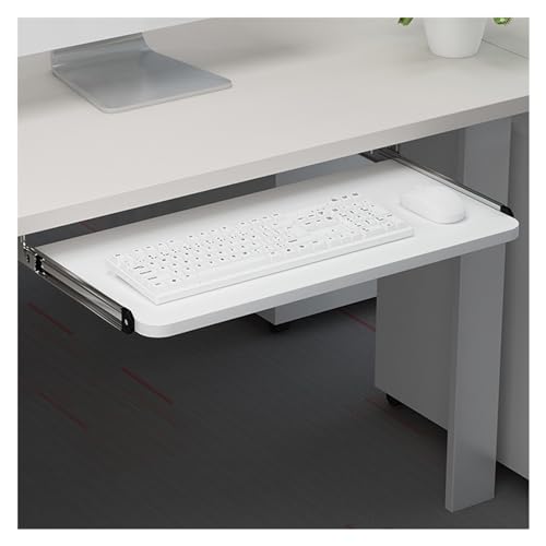 Tastaturschublade unter dem Schreibtisch, platzsparende Schreibtischablage für effiziente Organisation des Arbeitsplatzes zu Hause und im Büro Tastaturschublade unter dem Schreibtisch, platzsparende Schreibtischablage für effiziente Organisation des Arbeitsplatzes zu Hause und im Büro von Generisch