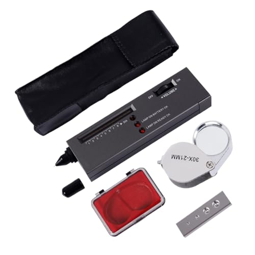 Tester - Tragbarer Schmuck Stift Zur prüfung - Tragbares Prüfgerät zur Analyse und Echtheitsbestimmung von Schmucksteinen für Sammler Tester - Tragbarer Schmuck Stift Zur prüfung - Tragbares Prüfgerät zur Analyse und Echtheitsbestimmung von Schmucksteinen für Sammler von Generisch
