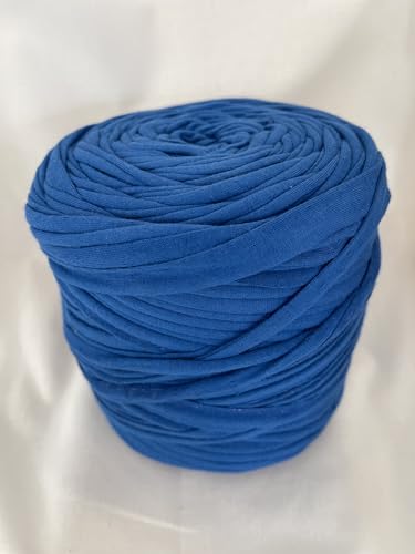 Textilgarn Tshirtyarn penyeip 700-800gr. 120-140m recycelt (Blau) von Generisch