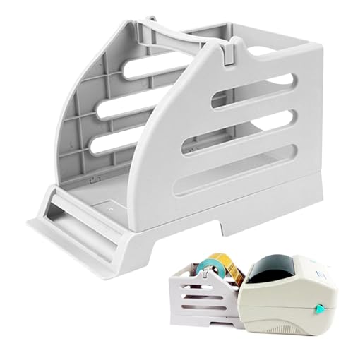 Thermal Printer Paper Holder, Roll Label Stand For Thermal Printers, Desktop Organizer, Perfect For Shipping, Barcode, Sticker Labels, Compatible With Rolls, Use, 8.86x4.72x5.51 In von Generisch