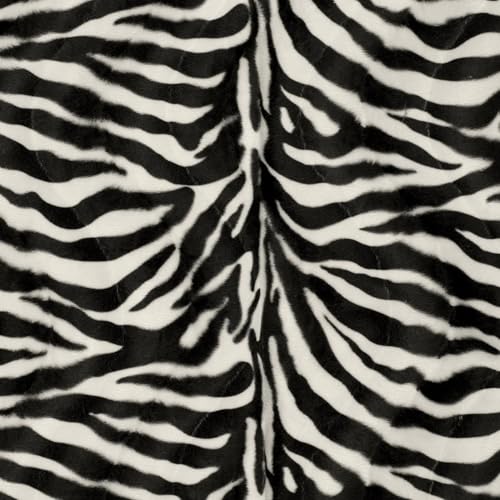 Tierfell Imitat Stoff Meterware Tiermuster - Fellmuster, Fellstoff, Kostümstoff, Mantelstoff, Plüschstoff, Fellimitat, Tierfellimitat *ab 50cm, Farbe: 010 Zebra schwarz-creme Tierfell Imitat Stoff Meterware Tiermuster - Fellmuster, Fellstoff, Kostümstoff, Mantelstoff, Plüschstoff, Fellimitat, Tierfellimitat *ab 50cm, Farbe: 010 Zebra schwarz-creme von Generisch