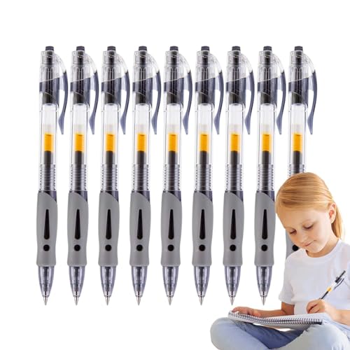 Tintenroller, einziehbare Stifte für glattes Schreiben, glattes Schreiben, 0,5 mm Kugelschreiber zum Schreiben, Notizen, Unterschriften, Schule Tintenroller, einziehbare Stifte für glattes Schreiben, glattes Schreiben, 0,5 mm Kugelschreiber zum Schreiben, Notizen, Unterschriften, Schule von Generisch