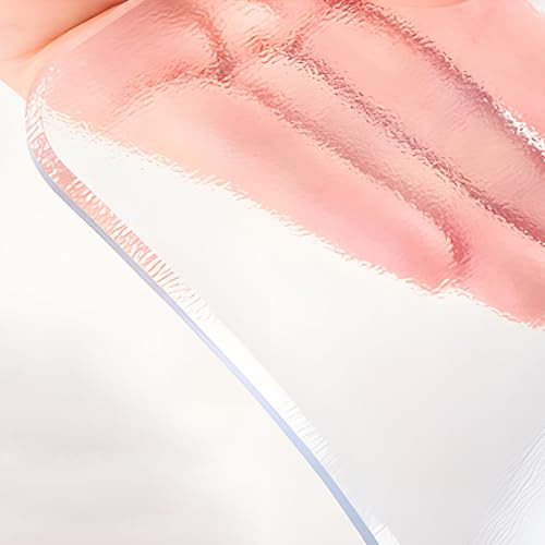 Tischabdeckung, wasserabweisend, transparent, rechteckig, Anti-Öl, Schreibtischunterlage für Couchtisch und Schreibtisch, 1,5 mm dick, 25,4 x 114,4 cm von Generisch