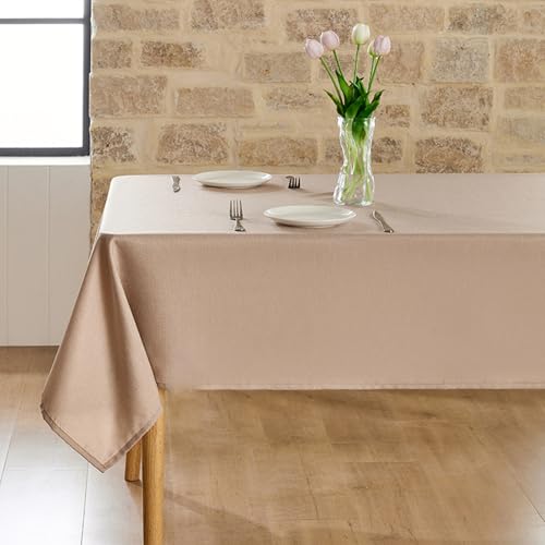 Tischdecke, 80 x 120 cm, grau, wasserdicht, rechteckig, Baumwolle, Leinen, Tischdecke, öldicht, knitterfrei, Tischdecke für Esszimmer, Küche von Generisch