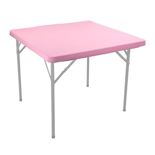 Tischdecke, quadratisch, 86,4 x 86,4 cm, Tischschutz, dehnbare Hochzeitsbankabdeckung, Party-Schreibtisch-Schild, dehnbare Schreibtischauflage, dehnbare Cocktail-Tischdecken für Camping, Essen im Tischdecke, quadratisch, 86,4 x 86,4 cm, Tischschutz, dehnbare Hochzeitsbankabdeckung, Party-Schreibtisch-Schild, dehnbare Schreibtischauflage, dehnbare Cocktail-Tischdecken für Camping, Essen im von Generisch