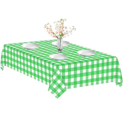 Tischdecke – Münchner Oktoberfest, wasserdicht und ölbeständig, Dickes Karomuster, Einweg-Tischdecke, kein Aufräumen nach dem Essen, Outdoor, Biertisch, Picknick von Generisch