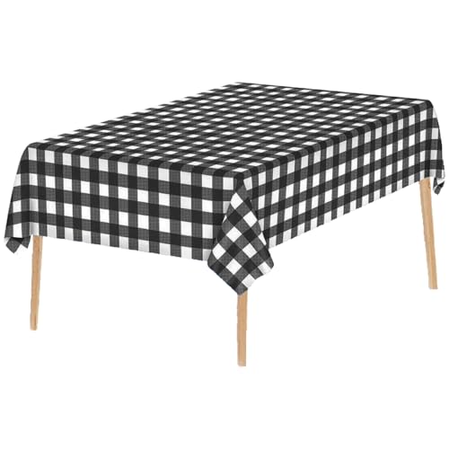 Tischdecke – Münchner Oktoberfest, wasserdicht und ölbeständig, Dickes Karomuster, Einweg-Tischdecke, kein Aufräumen nach dem Essen, Outdoor, Biertisch, Picknick von Generisch