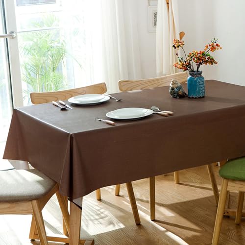 Tischdecke Wasserdicht 140x180cm Modern PVC Abwaschbar Vinyl Tischdecke Fleckenabweisend Pflegeleicht Ideal für Esszimmer Partys und Outdoor Tischdecke Wasserdicht 140x180cm Modern PVC Abwaschbar Vinyl Tischdecke Fleckenabweisend Pflegeleicht Ideal für Esszimmer Partys und Outdoor von Generisch