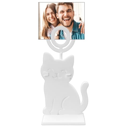 Tischhalter für Zahlen, dekorative Tischschild-Clips – dekorative Katzenform, Foto-Präsentationsständer für Zuhause, Hotels, Esszimmer, Tischkartenständer Tischhalter für Zahlen, dekorative Tischschild-Clips – dekorative Katzenform, Foto-Präsentationsständer für Zuhause, Hotels, Esszimmer, Tischkartenständer von Generisch