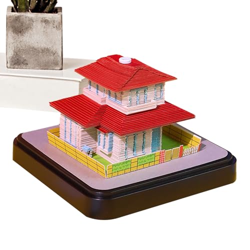 Tischkalender 2026, 3D-Papierschnitzerei-Kunst-Notizblock, Abreißkalender – Planungsbedarf, Tischdekoration für Wohnung, Schlafzimmer, Klassenzimmer, Hotel von Generisch