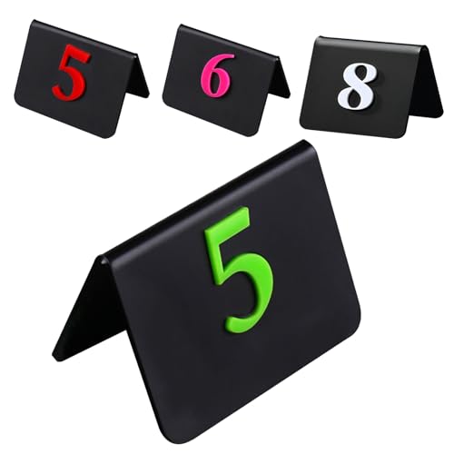 Tischnummern 1–100, Acryl, doppelseitig, freistehend, 3D-Zeltkarten für Hochzeiten, Partys, Events, stilvolles Kunststoff-Tischnummern-Set, elegantes Display für Gäste, 10 Stück Tischnummern 1–100, Acryl, doppelseitig, freistehend, 3D-Zeltkarten für Hochzeiten, Partys, Events, stilvolles Kunststoff-Tischnummern-Set, elegantes Display für Gäste, 10 Stück von Generisch