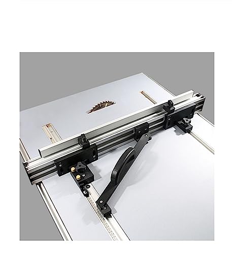 Tischsägenzaun aus Aluminiumlegierung – geeignet für Flip-Modifikation von Oberfräsen und Kreissägen, DIY-Holzbearbeitungswerkzeugen und Zubehör Tischsägenzaun aus Aluminiumlegierung – geeignet für Flip-Modifikation von Oberfräsen und Kreissägen, DIY-Holzbearbeitungswerkzeugen und Zubehör von Generisch
