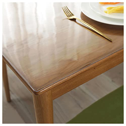 Tischschutz, transparente PVC-Abdeckung, wasserdicht, langlebig, leicht zu reinigen, Oberflächenschutz für Esszimmer oder Couchtisch Tischschutz, transparente PVC-Abdeckung, wasserdicht, langlebig, leicht zu reinigen, Oberflächenschutz für Esszimmer oder Couchtisch von Generisch