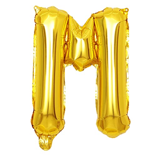 Today+Show+Deals Folien-Buchstabenballons, 40,6 cm, Alphabet-Ballons, große Namensballon-Buchstaben, Gold-Dekor, Buchstabenballons für Geburtstagsparty, Jubiläumsbedarf, Dekorationen Today+Show+Deals Folien-Buchstabenballons, 40,6 cm, Alphabet-Ballons, große Namensballon-Buchstaben, Gold-Dekor, Buchstabenballons für Geburtstagsparty, Jubiläumsbedarf, Dekorationen von Generisch