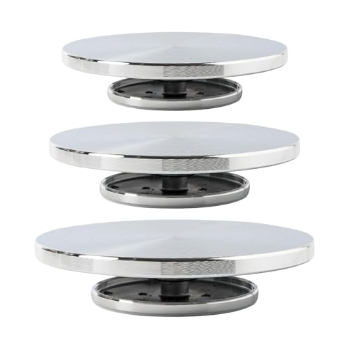 Töpferscheibe – 15 cm manueller Töpferei-Drehteller und Bandierrad für Modelliermasse, Bastelwerkzeug – perfekt für Künstler und Hobbyisten Töpferscheibe – 15 cm manueller Töpferei-Drehteller und Bandierrad für Modelliermasse, Bastelwerkzeug – perfekt für Künstler und Hobbyisten von Generisch
