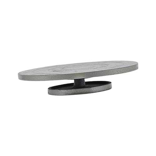 Töpferscheibe 27 cm Metall Sculpting Drehteller Stabile Banding Wheel Multifunktionales Töpferwerkzeug Stabil & Glatt für Modellmarkierung - Ideal für Künstler & Bastler Töpferscheibe 27 cm Metall Sculpting Drehteller Stabile Banding Wheel Multifunktionales Töpferwerkzeug Stabil & Glatt für Modellmarkierung - Ideal für Künstler & Bastler von Generisch