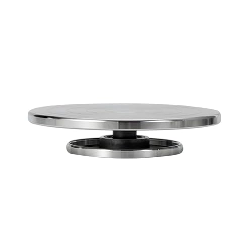 Töpferscheiben-Drehteller, doppelseitige Aluminium-Plattform für Keramik-Ton-Modellierung, faules Drehwerkzeug für Töpferei, 20 cm Töpferscheiben-Drehteller, doppelseitige Aluminium-Plattform für Keramik-Ton-Modellierung, faules Drehwerkzeug für Töpferei, 20 cm von Generisch