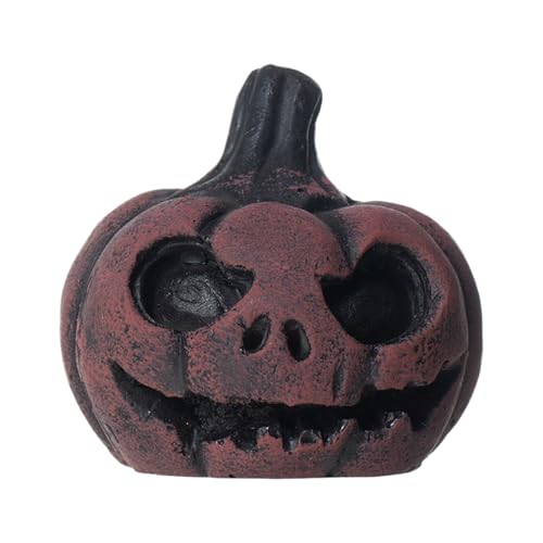 Totenpfeife mit Aztekenmotiv – authentische Totenkopf-Pfeife aus Keramik, furchteinflößender Schrei, Halloween-Feier, handgefertigte mexikanische Kriegspfeife, seltsames, schreiendes, cooles Requisit von Generisch