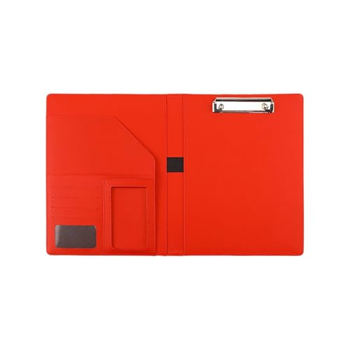 Tragbarer Aktenordner, für mehr Organisation und Effizienz Schreibtisch-Organizer für Bürobedarf (Red, One Size) von Generisch