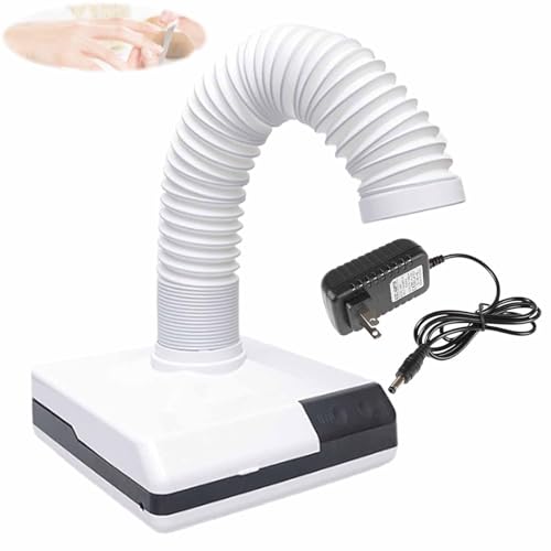 Tragbarer Dentalstaubsauger mit LED, Desktop Staubabsaugsystem für Zahnmedizin Labor, Nagel, Holzbearbeitung Polieren von Generisch