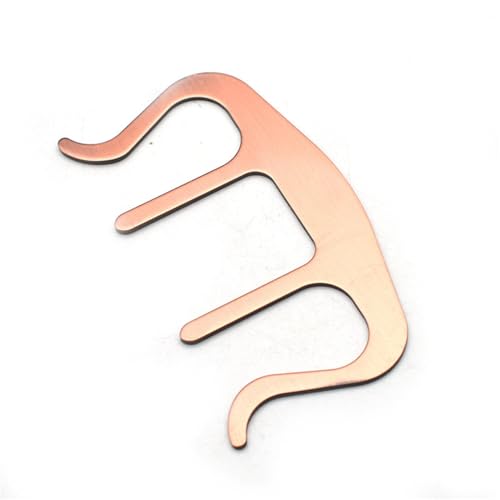 Tragbarer Seitenmarker - Aluminium -Leser -Clip Freifree Buchhalter, Page Grip Tool | 15 cm leichtes Metall -Seitenstabilisator mit Magnetverschluss ist ideal für Klavier -Keyboard -Schreibtische von Generisch