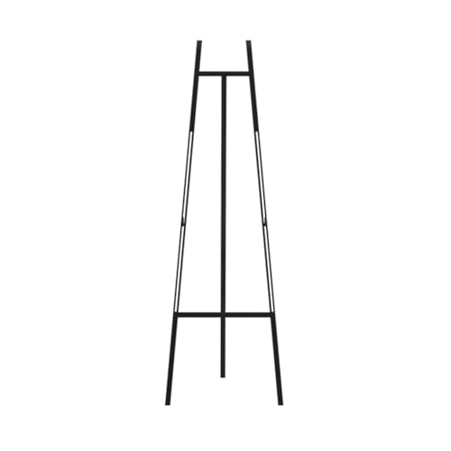 Tragbarer Stativ-Staffelei-Ständer für Hochzeitsschilder und Willkommensschilder, Künstler, Staffelei, Bodenständer mit Zeichenbrett, stabile Metallkonstruktion, 141 cm Höhe, Schwarz/Weiß/Gold Tragbarer Stativ-Staffelei-Ständer für Hochzeitsschilder und Willkommensschilder, Künstler, Staffelei, Bodenständer mit Zeichenbrett, stabile Metallkonstruktion, 141 cm Höhe, Schwarz/Weiß/Gold von Generisch