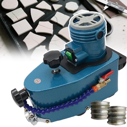Tragbarer elektrischer Kantenschneider für Glas, Stein, Keramik, hohe Präzision mit Diamantscheiben Tragbarer elektrischer Kantenschneider für Glas, Stein, Keramik, hohe Präzision mit Diamantscheiben von Generisch