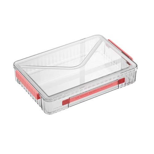 Transparente Aktenbox – Schreibtisch-Papier-Organizer – Aktenbox, tragbarer Aktenordner für Dokumente, Zeitschriften, Organizer mit Deckel und Griff für Briefablagen Transparente Aktenbox – Schreibtisch-Papier-Organizer – Aktenbox, tragbarer Aktenordner für Dokumente, Zeitschriften, Organizer mit Deckel und Griff für Briefablagen von Generisch
