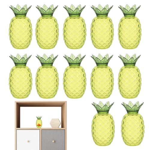 Transparente Boxen für Leckereien,Transparente Süßigkeitenboxen - 12 Stück Ananas-Dessert-Keks-Geschenkbox - Behälter für Süßigkeiten, Tischdekoration, hawaiianisches Luau, tropische Partygeschenke fü Transparente Boxen für Leckereien,Transparente Süßigkeitenboxen - 12 Stück Ananas-Dessert-Keks-Geschenkbox - Behälter für Süßigkeiten, Tischdekoration, hawaiianisches Luau, tropische Partygeschenke fü von Generisch