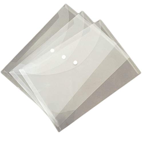 Transparente Dokumentenmappe mit Reißverschluss, wiederverwendbar, Kunststoff, transparent, A4-Datei, Präsentationsbuch, Schreibwaren, Bürobedarf, Schule, 3 Stück und Haltbarkeit Transparente Dokumentenmappe mit Reißverschluss, wiederverwendbar, Kunststoff, transparent, A4-Datei, Präsentationsbuch, Schreibwaren, Bürobedarf, Schule, 3 Stück und Haltbarkeit von Generisch