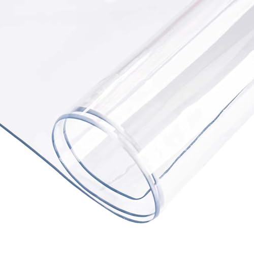 Transparente Kunststoff-Tischdecke, 40 x 100 cm, wasserdicht, abwischbar, PVC-Tischdecke, dick, öldicht, transparente Matte für Esszimmer, Küche, Innen- und Außenbereich Transparente Kunststoff-Tischdecke, 40 x 100 cm, wasserdicht, abwischbar, PVC-Tischdecke, dick, öldicht, transparente Matte für Esszimmer, Küche, Innen- und Außenbereich von Generisch
