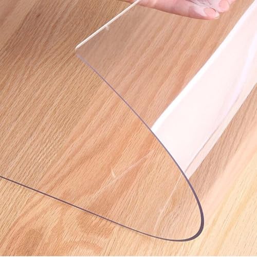 Transparente Kunststoff-Tischdecke, 70 x 300 cm, wasserdicht, abwischbar, Tischschutz, transparente PVC-Tischdecke für Esszimmer, Küche, Partys, Veranstaltungen, leicht zu reinigen Transparente Kunststoff-Tischdecke, 70 x 300 cm, wasserdicht, abwischbar, Tischschutz, transparente PVC-Tischdecke für Esszimmer, Küche, Partys, Veranstaltungen, leicht zu reinigen von Generisch