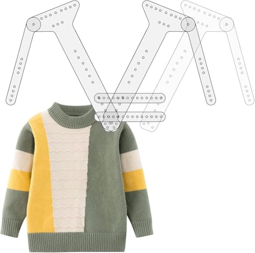 Transparente Mannequin-Kleiderbügel für Bekleidungsfotografie, Acryl-Material mit Schaumstoffschutz, verstellbare Größe für Hosen und Kleidungsstücke von Generisch