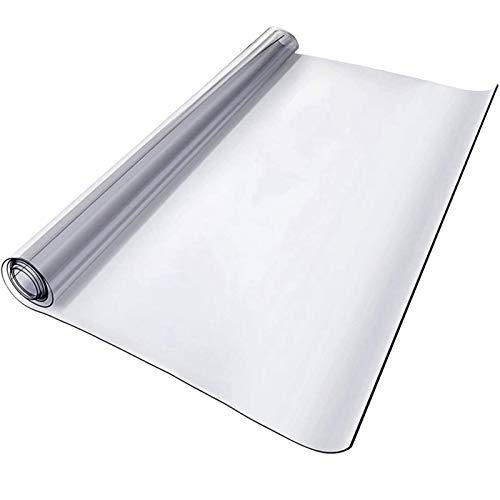 Transparente PVC-Tischabdeckung, wasserdicht, Esstischdecke, 0,5 mm dick, abwischbar, Schreibtischunterlage für Couchtisch, 120 x 140 cm von Generisch