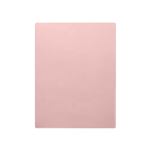 Transparente Präsentationsmappen aus Kunststoff mit transparenter Vorderseite, für Berichte, Lebensläufe, Portfolios, Papier, drehbare Schiebeleiste, Aktenordner für Büro (Pink-d, One Size) von Generisch