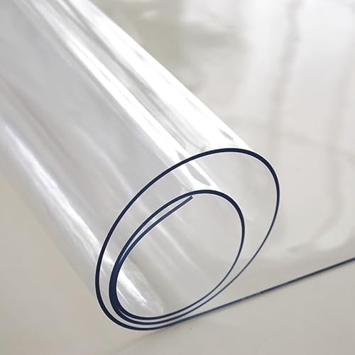 Transparente Tischabdeckung, wasserdicht, PVC-Tischunterlage für Esszimmer, Couchtisch, Büro, Schreibtisch und Nachttisch, 3 mm dick, 40 x 180 cm Transparente Tischabdeckung, wasserdicht, PVC-Tischunterlage für Esszimmer, Couchtisch, Büro, Schreibtisch und Nachttisch, 3 mm dick, 40 x 180 cm von Generisch