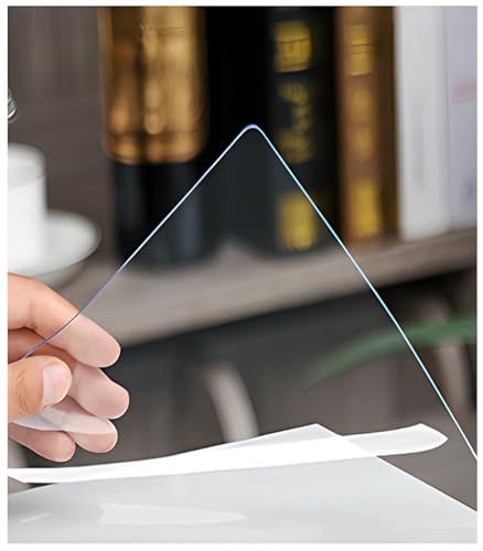 Transparenter Esstischschutz, 1,5 mm dick, 70 x 300 cm, geruchlos, kratzfest, schrumpffrei, transparente Abdeckung für Esszimmertischmatte, Möbelschutz Transparenter Esstischschutz, 1,5 mm dick, 70 x 300 cm, geruchlos, kratzfest, schrumpffrei, transparente Abdeckung für Esszimmertischmatte, Möbelschutz von Generisch