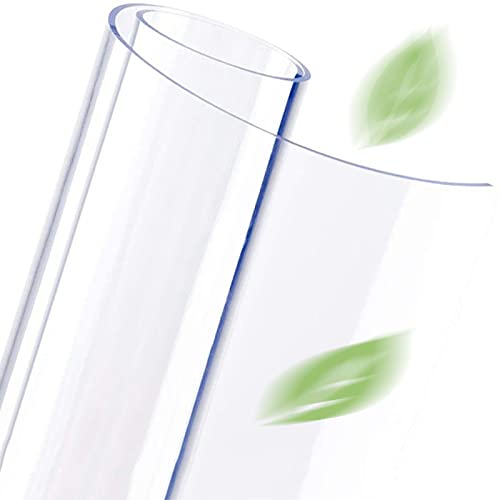 Transparenter PVC-Tischdeckenschutz – wasserdicht, abwischbar, rutschfeste Abdeckung für Esstische – strapazierfähige Möbeloberflächenmatte Transparenter PVC-Tischdeckenschutz – wasserdicht, abwischbar, rutschfeste Abdeckung für Esstische – strapazierfähige Möbeloberflächenmatte von Generisch