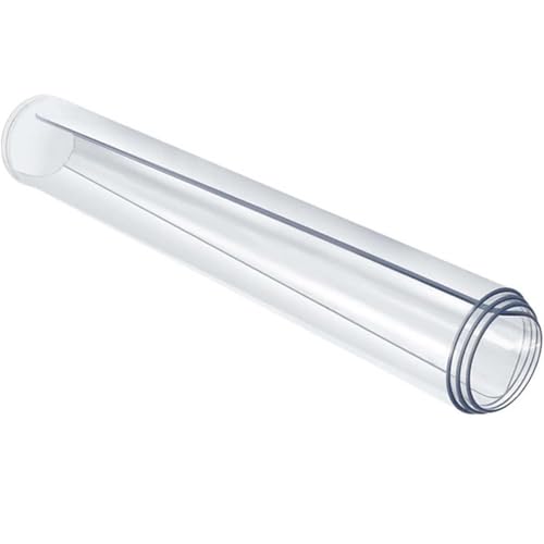 Transparenter PVC-Tischschutz, 2 mm dick, wasserdicht, transparente Kunststoff-Tischdecke für Esstische, Küchentischmatte, 50 x 160 cm von Generisch
