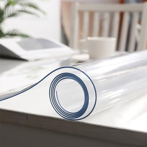 Transparenter PVC-Tischschutz, 3 mm dick, wasserdicht, Tischdecke für Schreibtische und Couchtische, Wärmedämmung, 50,8 x 88,9 cm Transparenter PVC-Tischschutz, 3 mm dick, wasserdicht, Tischdecke für Schreibtische und Couchtische, Wärmedämmung, 50,8 x 88,9 cm von Generisch