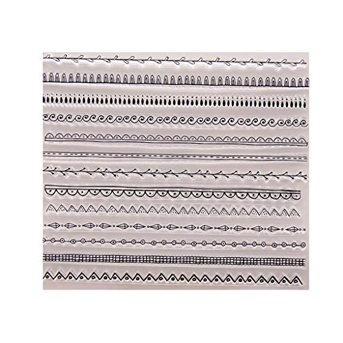 Transparenter Stempel Silikon Siegelblatt für DIY Scrapbook Handwerk Kartenalbum T1320 Schön und Clever Transparenter Stempel Silikon Siegelblatt für DIY Scrapbook Handwerk Kartenalbum T1320 Schön und Clever von Generisch