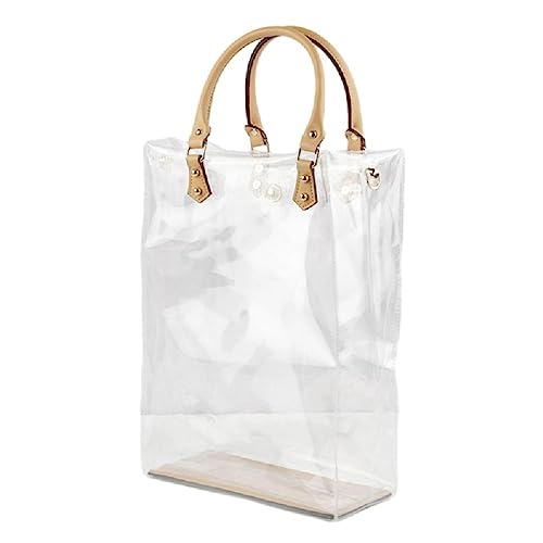 Transparentes PVC-DIY-Tragetaschen-Handtaschen-Bastel-Set, handgefertigte Geschenktüten, Bastelzubehör, Werkzeug-Set, Geburtstags-, Urlaubstaschen-Herstellungsset für Mädchen von Generisch