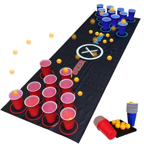 Trinkspiele,Interaktive Tischtennis Spiele - Gesellschaftsspiele Für Erwachsene Gruppe Soziale Aktivitäten Teambuilding Wochenendtreffen Geburtstagsfeier Trinkspiele,Interaktive Tischtennis Spiele - Gesellschaftsspiele Für Erwachsene Gruppe Soziale Aktivitäten Teambuilding Wochenendtreffen Geburtstagsfeier von Generisch