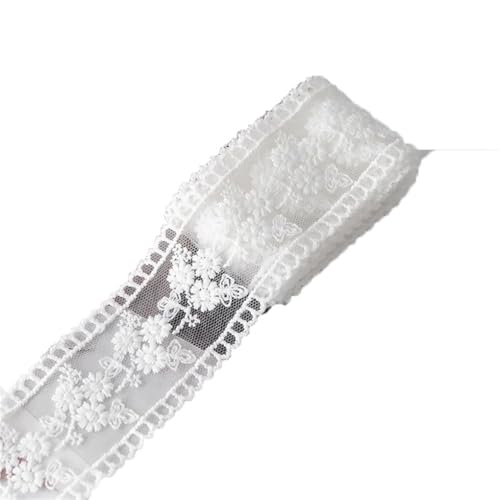 Tüllstoffe für Haardekoration, DIY-Zubehör, 4 cm breit, Geschenk, Handwerk, Nähzubehör, Spitzenband, 5 Meter, 4 cm², 5 m Tüllstoffe für Haardekoration, DIY-Zubehör, 4 cm breit, Geschenk, Handwerk, Nähzubehör, Spitzenband, 5 Meter, 4 cm², 5 m von Generisch