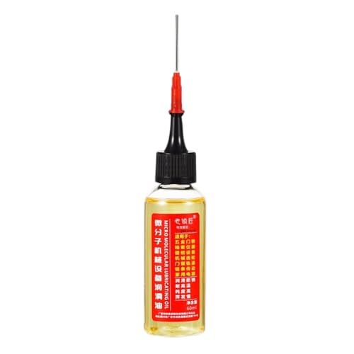 Türscharnier-Schmiermittel – Türscharnieröl | Nadelöler, lang anhaltendes Schlossschmiermittel für Türen, Scharniere, Schlösser, Werkzeuge, Fahrräder, 1 oz Türscharnier-Schmiermittel – Türscharnieröl | Nadelöler, lang anhaltendes Schlossschmiermittel für Türen, Scharniere, Schlösser, Werkzeuge, Fahrräder, 1 oz von Generisch