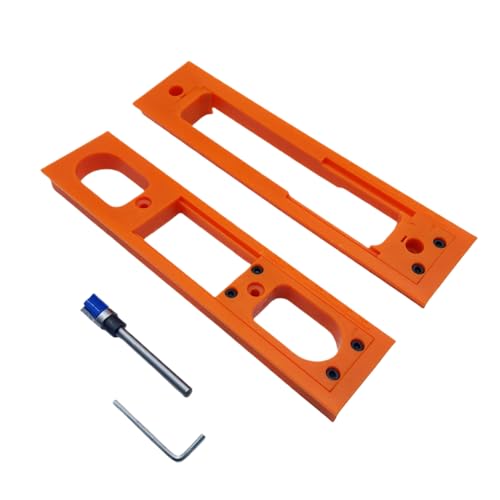 Türscharnierschnecken Für Router - Aluminiumlegierungstür Scharnier Mortiser Jig Vorlage | Installationskit Tool | Einstellbare Tür -Montage -Kit | Schnelles Und Einfaches Scharnier -Jig -Tool Für Fra Türscharnierschnecken Für Router - Aluminiumlegierungstür Scharnier Mortiser Jig Vorlage | Installationskit Tool | Einstellbare Tür -Montage -Kit | Schnelles Und Einfaches Scharnier -Jig -Tool Für Fra von Generisch