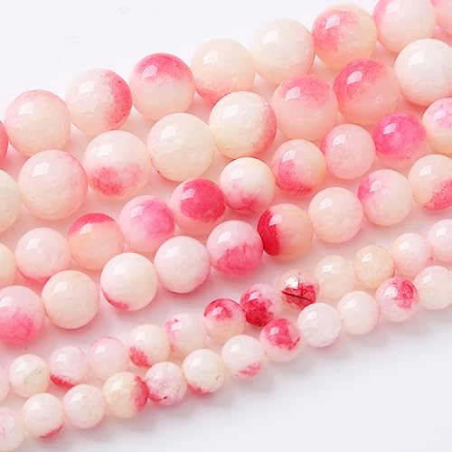 U10-SA399 runde lose Perlen, natürliche Edelstein-Kristallperlen zur Schmuckherstellung, 38,1 cm, roter Aventurin, 12 mm U10-SA399 runde lose Perlen, natürliche Edelstein-Kristallperlen zur Schmuckherstellung, 38,1 cm, roter Aventurin, 12 mm von Generisch