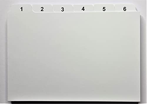 UK Karteikarten für 1–31 Tage Aufzeichnung: 8 x 5, 6 x 4, 5 x 3 Trennblätter UK Karteikarten für 1–31 Tage Aufzeichnung: 8 x 5, 6 x 4, 5 x 3 Trennblätter von Generisch